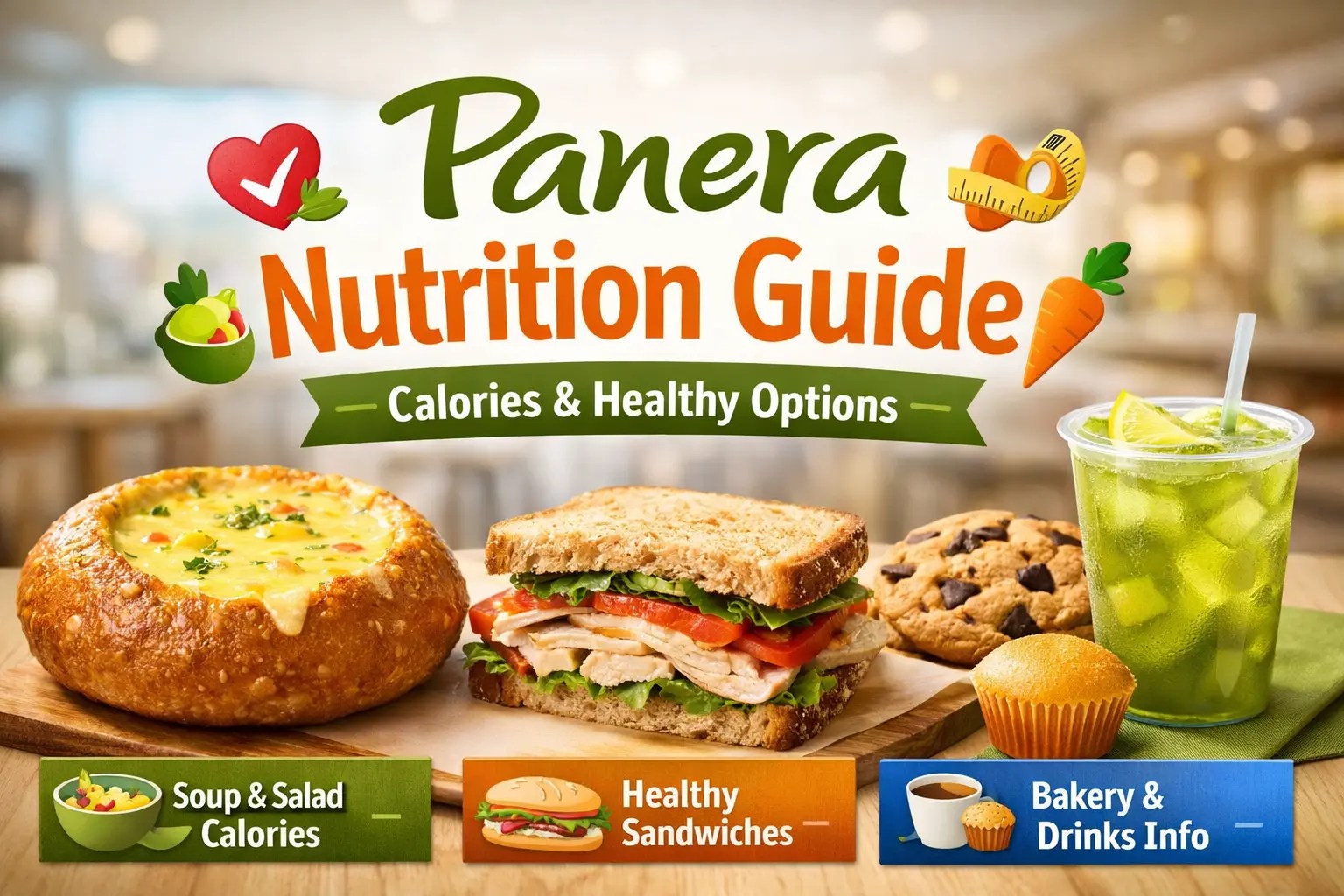 Panera Nutrition Guide Calories & Healthy Options
