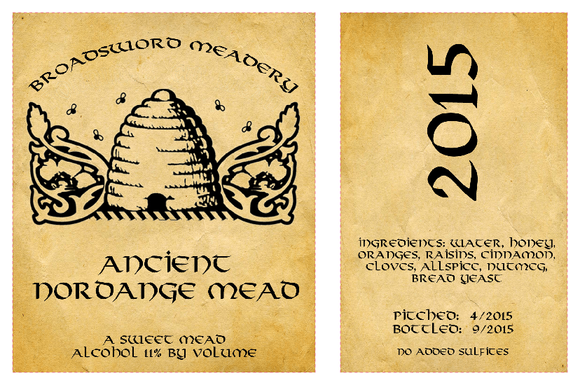 The Wine Label Gallery Ancient Mead