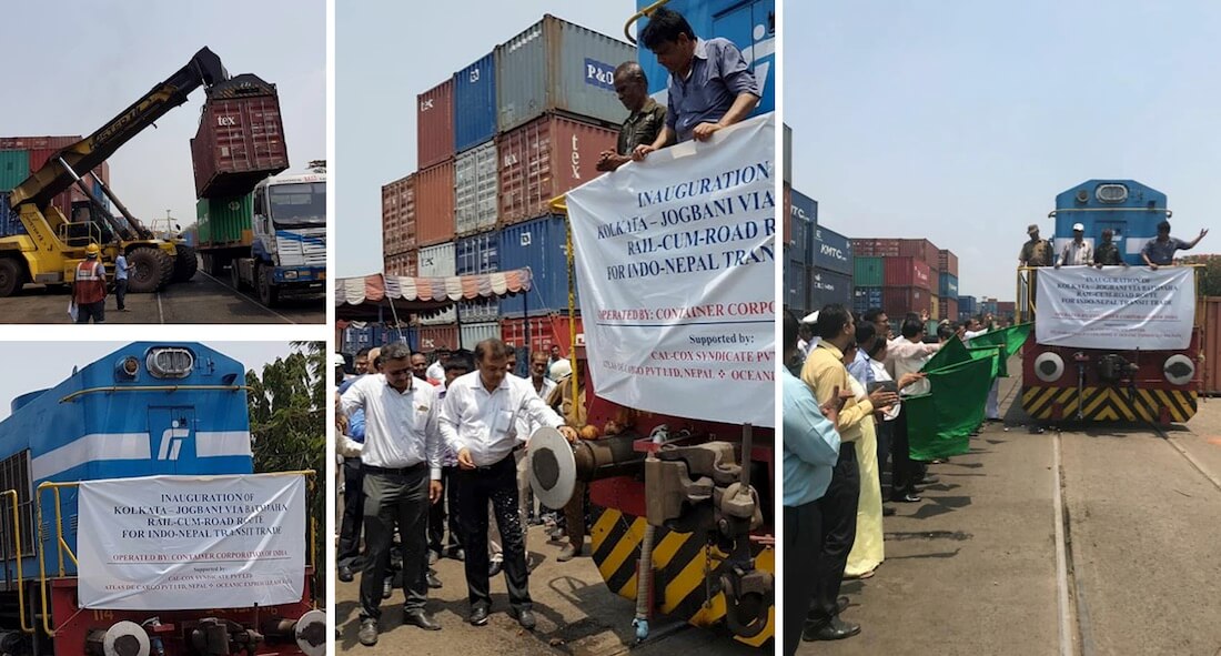 Atlas Shipping Supports Inaugural KolkataJogbani Rail Route