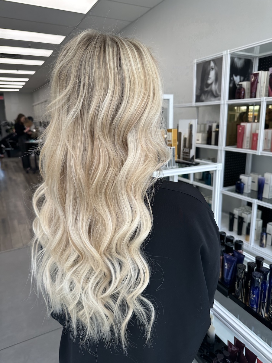 TapeIn Hair Extensions Panico Salon West Caldwell NJ