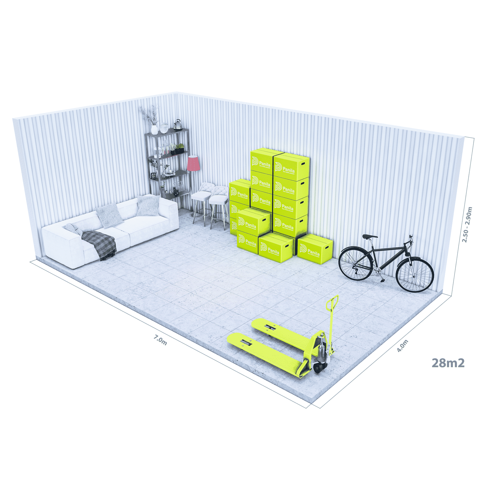 Storage box rental Öismäe Panila