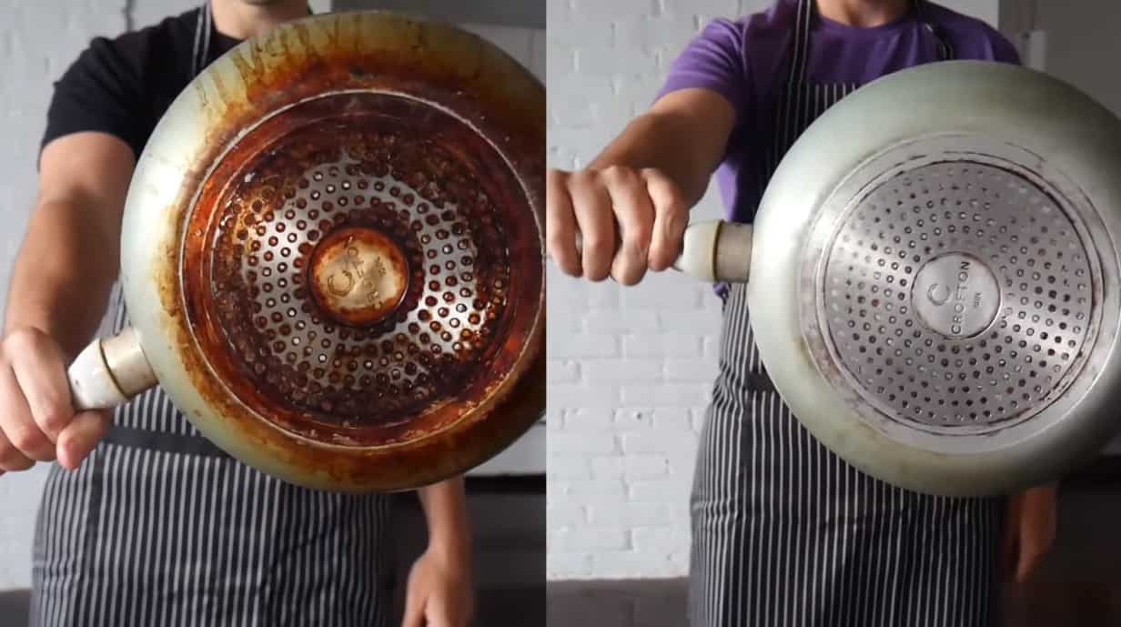 6 Methods To Clean Baked on Grease from Pans