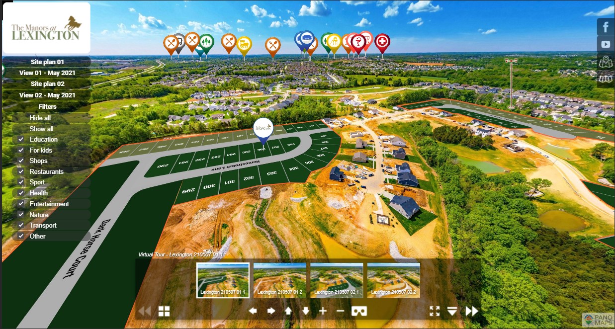 Maps examples Pano Maps