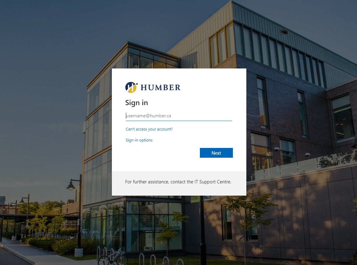 New login experience coming Tues., February 17th Humber Panopto