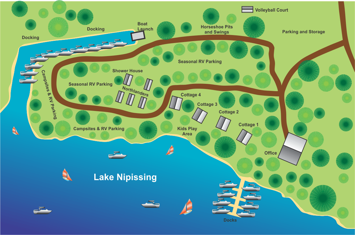 Camp Map Panorama Camp