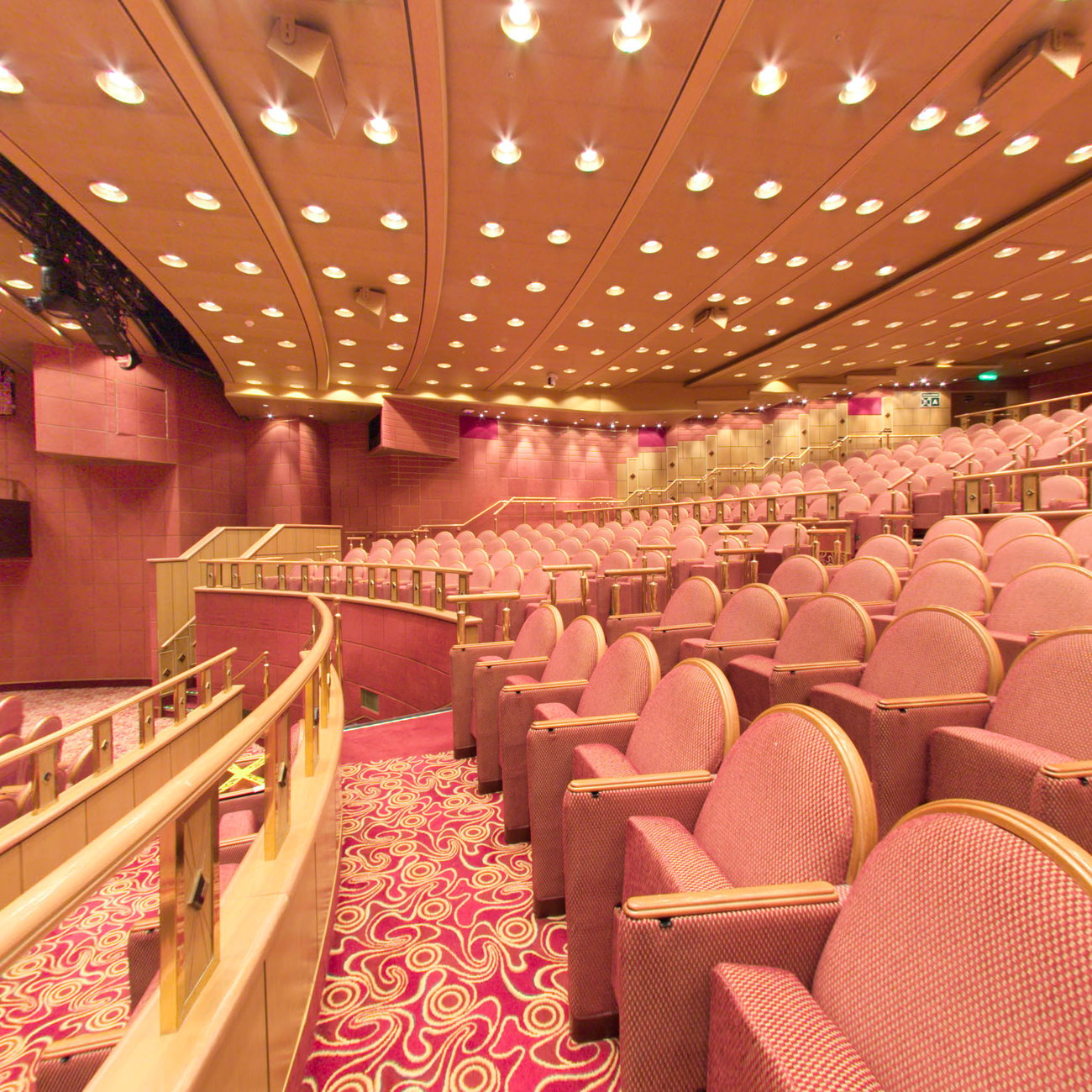 Princess Theater on Crown Princess Cruise Ship Cruise Critic