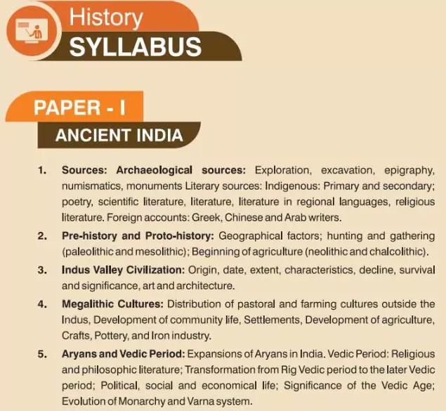 [PDF] UPSC History Optional Syllabus For IAS Mains 2023 PDF Panot Book