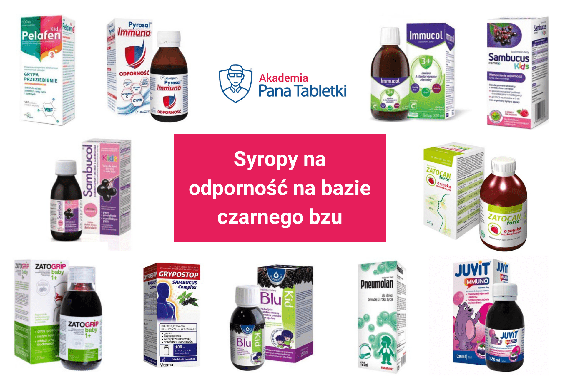 Syropy na odporność dla dzieci analiza i opinie! Pan Tabletka