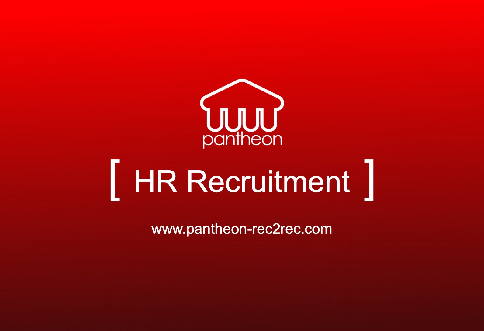 793 HR Recruiter, London Pantheon Rec2Rec