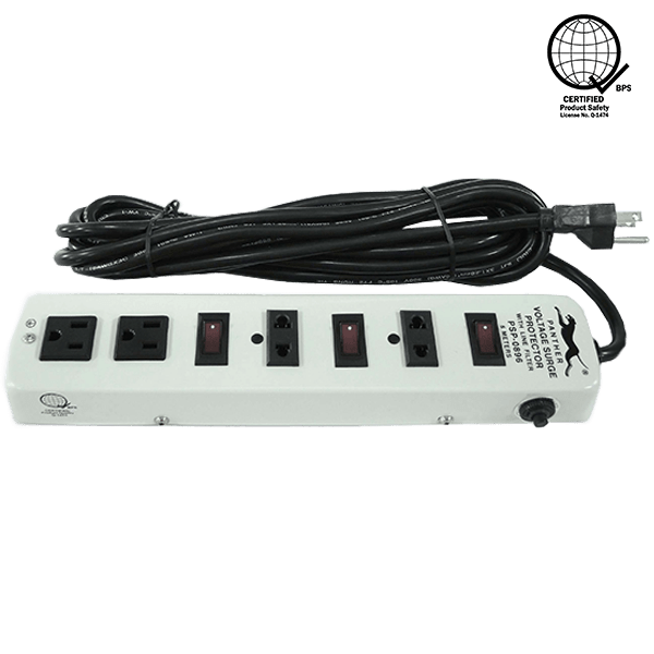 PSP 1102 Panther 4 Gang Extension Cord w/ Switch and 3 Meter Wire