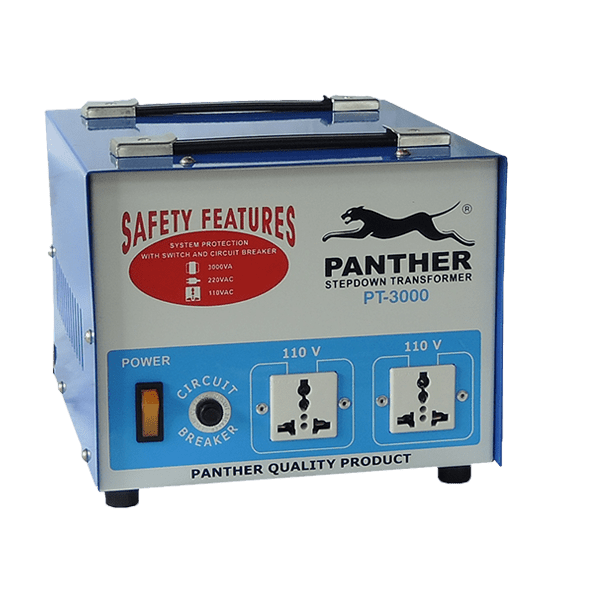 PT 3000W110V Panther Step Down Transformer 3000W, Output 110V