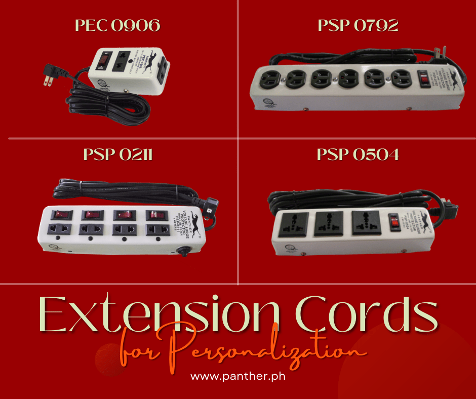 Avail of Panther's 2023 Personalized Extension Cords Christmas