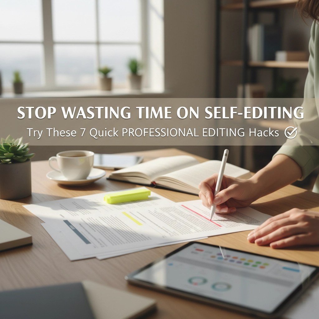 Stop Wasting Time on SelfEditing Try These 7 Quick Professional