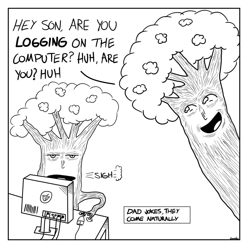 tree jokes PantherNOW