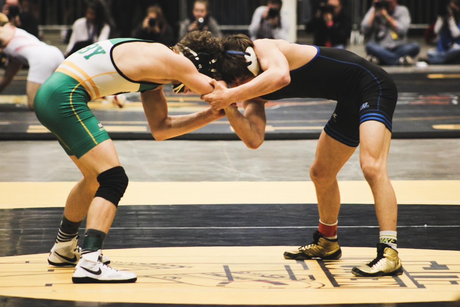 Derby wrestling competes at State photo gallery (Photos by Tanner