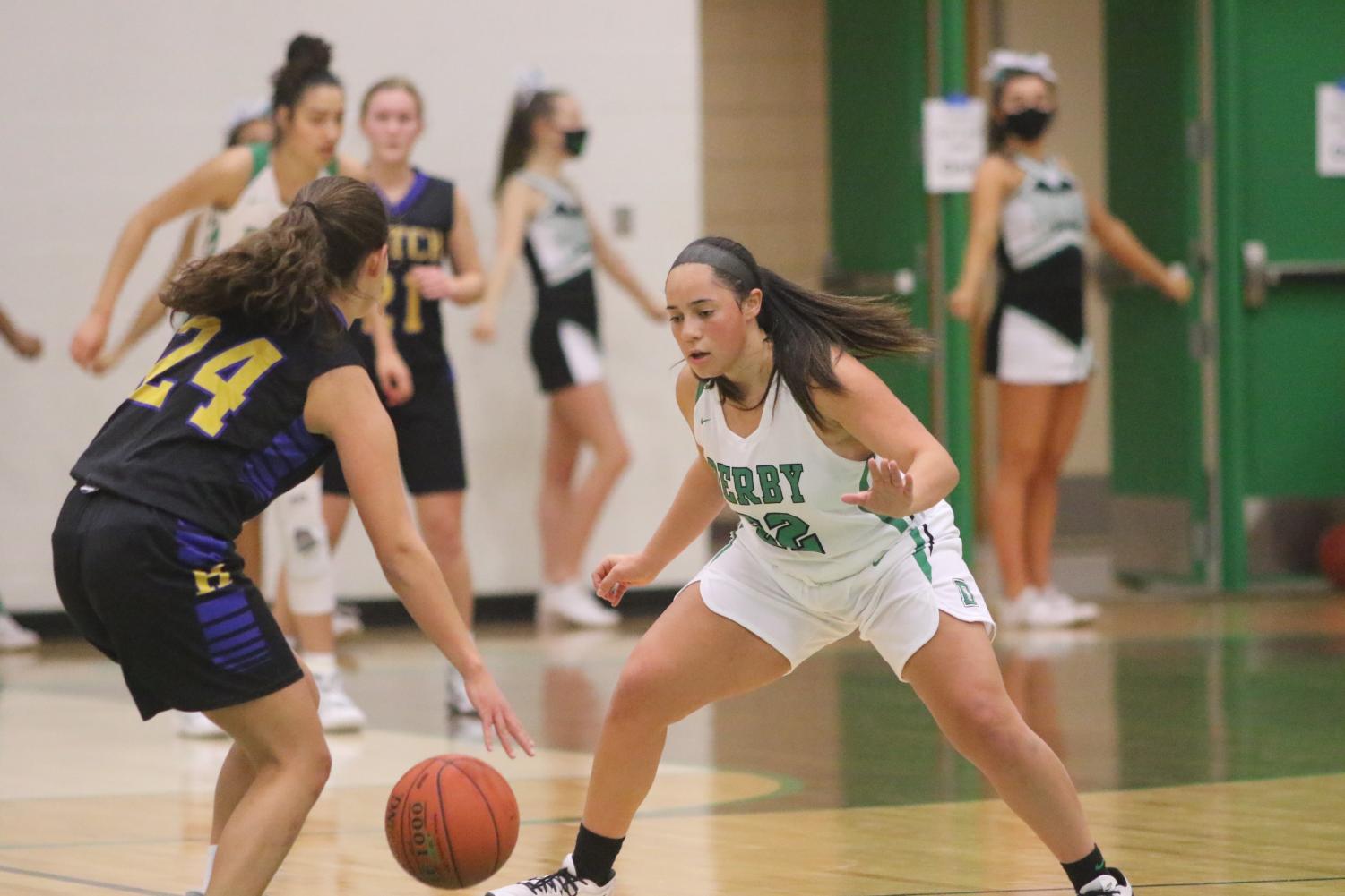 Girls Basketball v. Hutch (Photos by Mersadie Kiewel) Panther's Tale