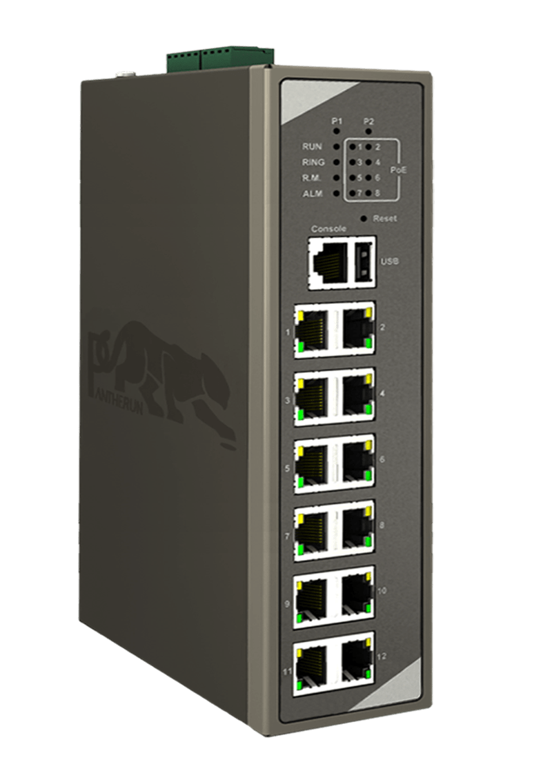 Gigabit Poe Switch 12 port poe switch