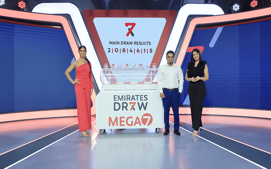 Emirates Draw MEGA7 Armenian Winner Wills Prize into Reality Pan Time