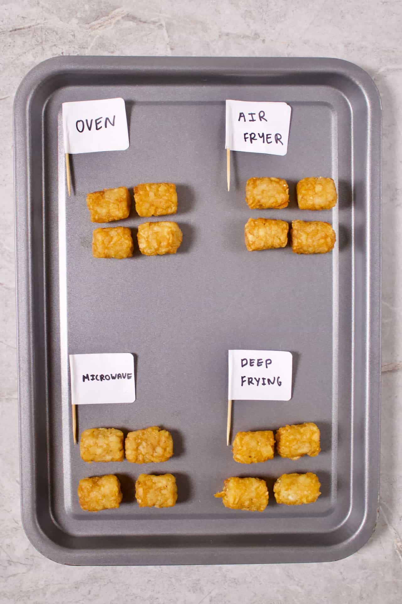 How To Reheat Tater Tots I Test 5 Methods [Pics]
