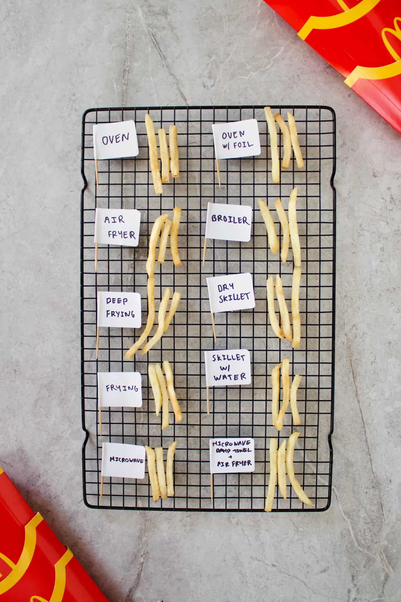 How To Reheat McDonald’s Fries I Test 10 Methods [Pics]