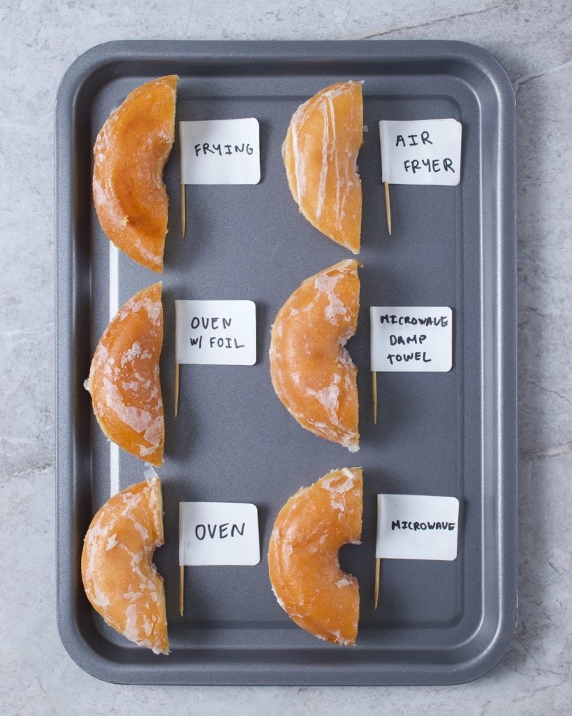 How To Reheat Donuts I Test 6 Methods [Pics]