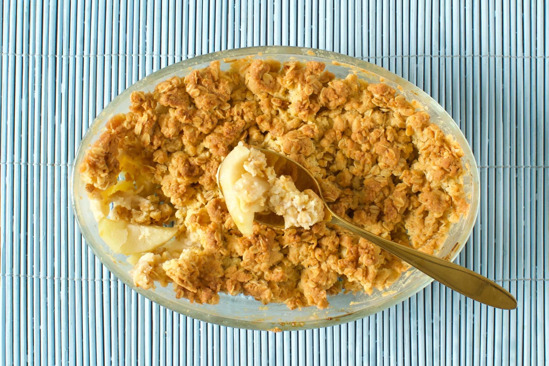 Exactly How To Reheat Apple Crisp I Test 3 Methods [Pics]
