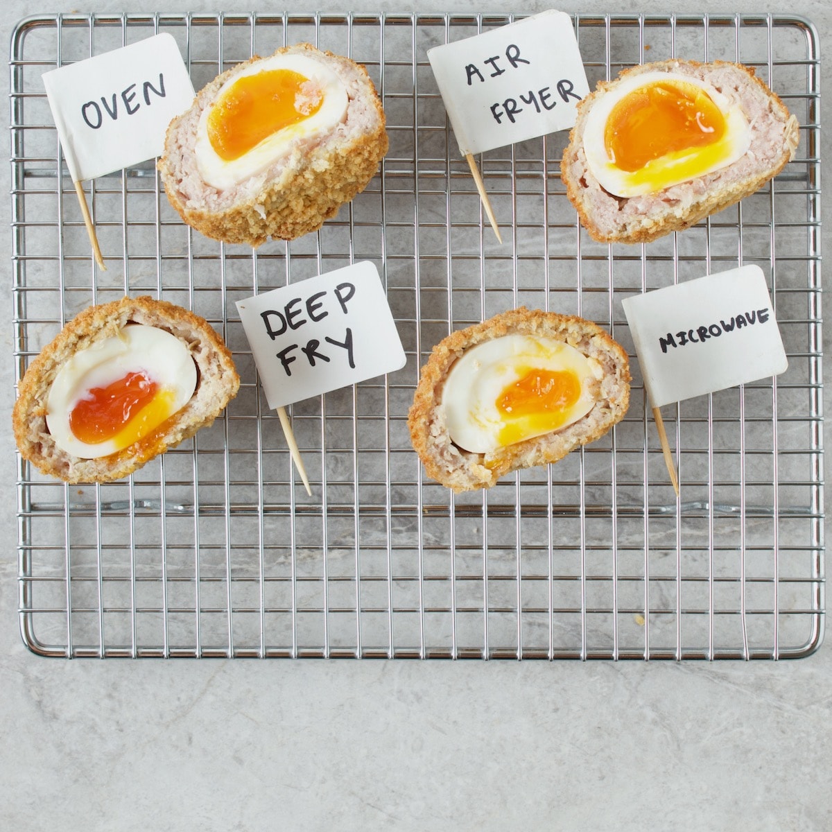 Exactly How To Reheat Scotch Eggs I Test 4 Methods [Pics] Pantry