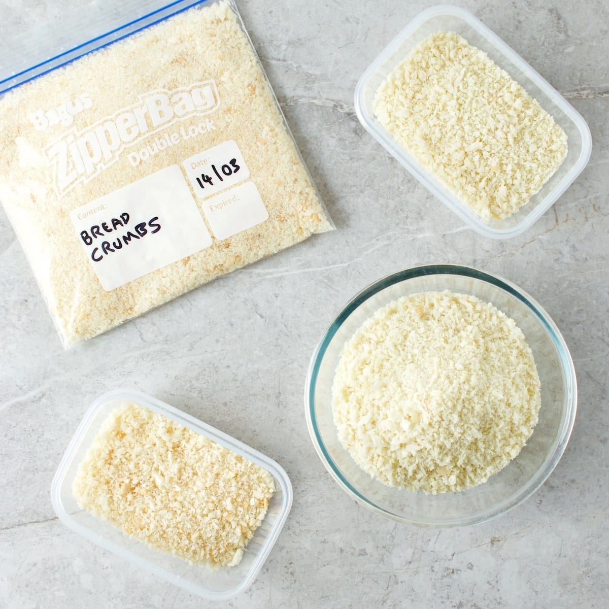 Exactly How To Store Breadcrumbs Homemade, Fresh & Dried