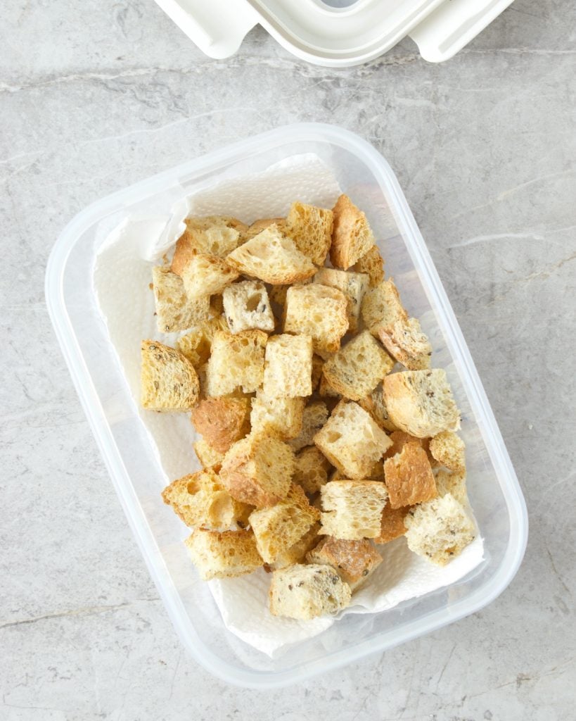 How To Store Croutons And Keep Them Crispy