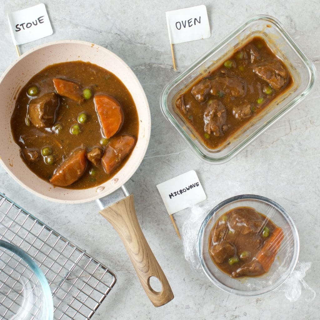 How To Reheat Any Type Of Stew I Test 3 Methods [Pics]