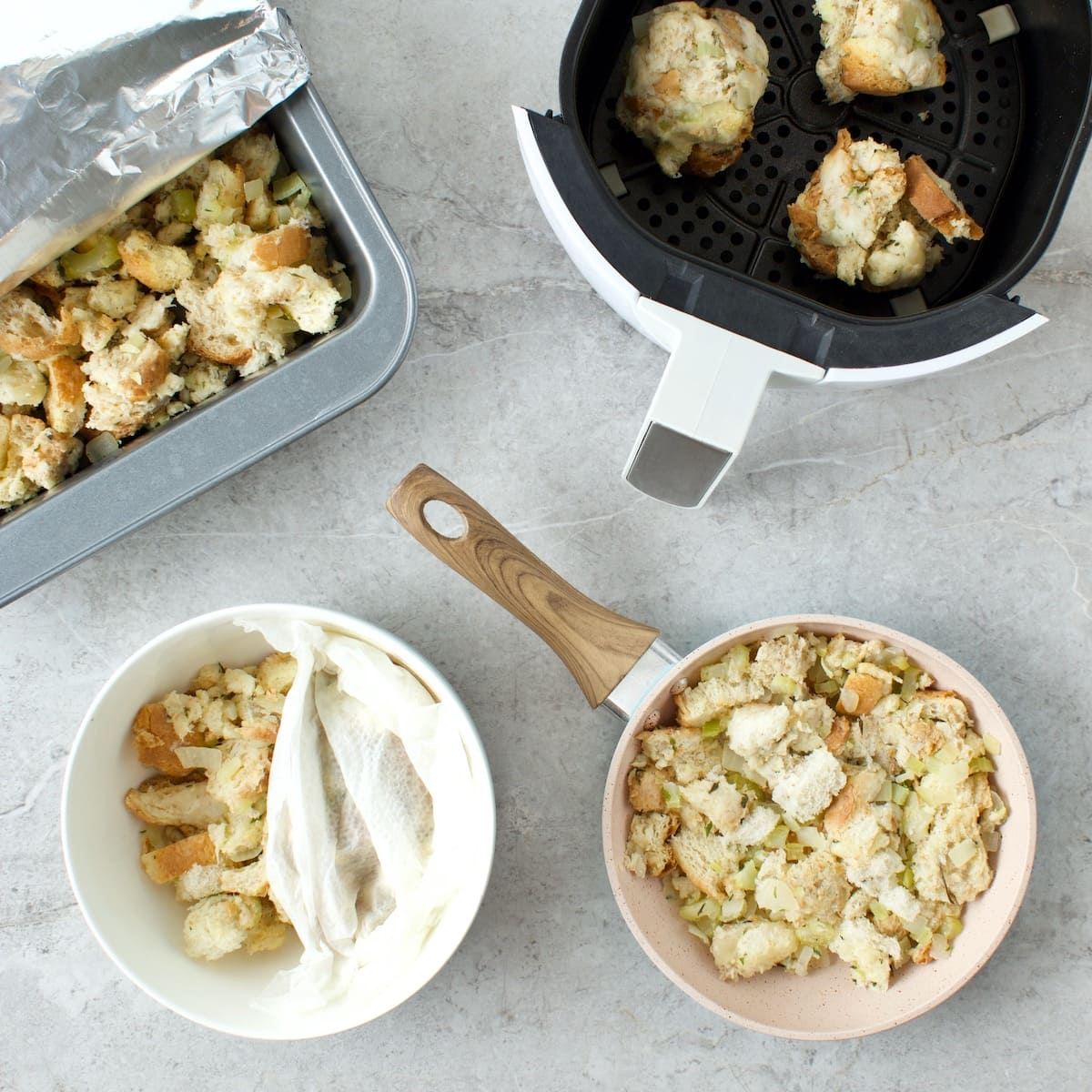 Exactly How To Reheat Stuffing I Test 4 Methods [Pics] Pantry & Larder