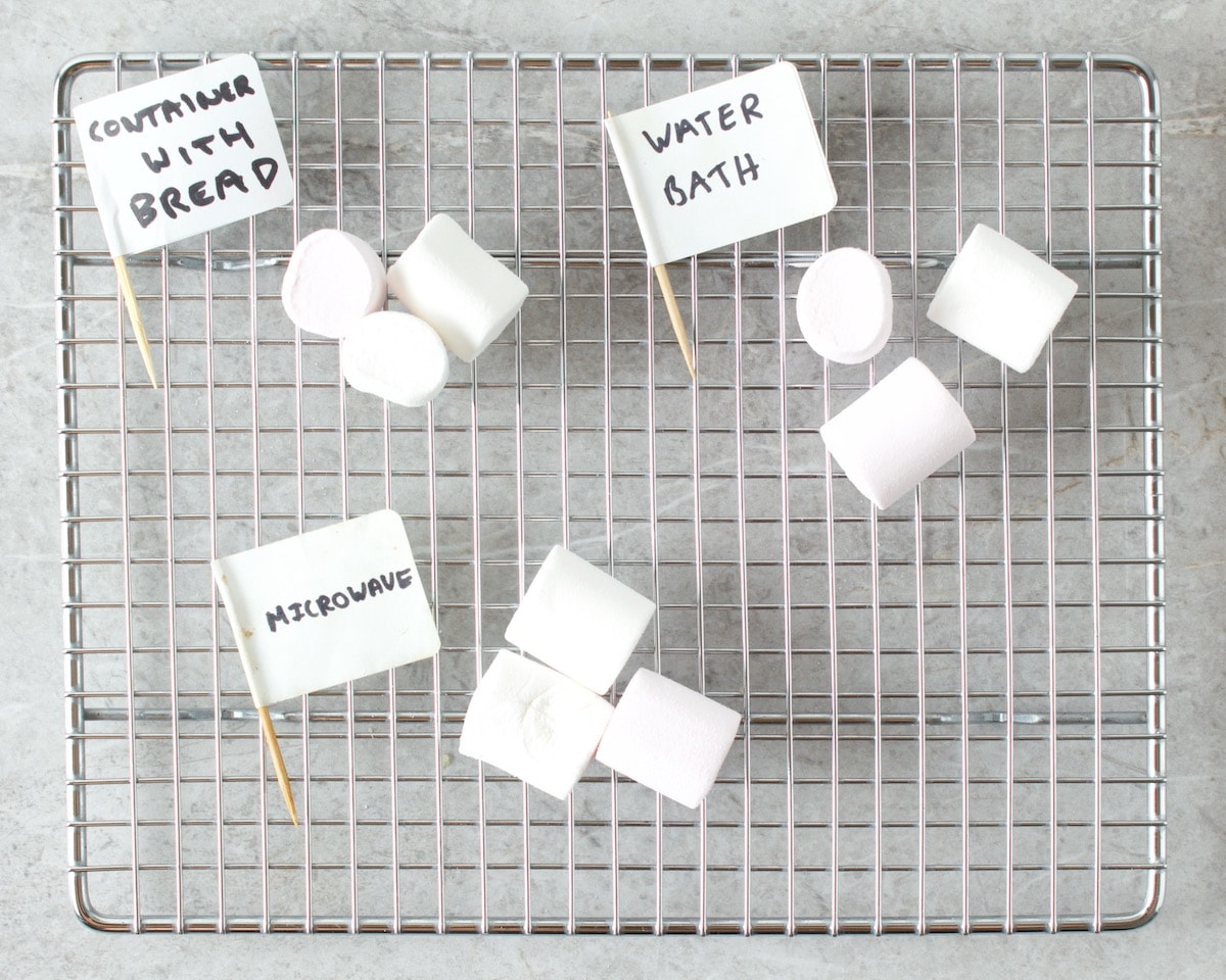 Exactly How To Soften Marshmallows I Test 5 Methods [Pics] Pantry