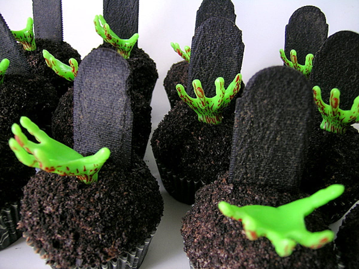 Zombie Halloween Cupcakes Pantry & Larder