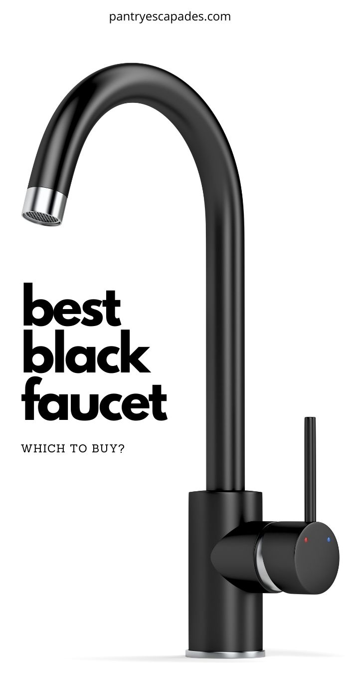 The Best Black Kitchen Faucets Pantry Escapades