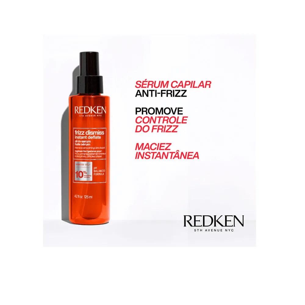 Sérum Capilar Redken Frizz Dismiss Instant Deflate OilIn 125ml