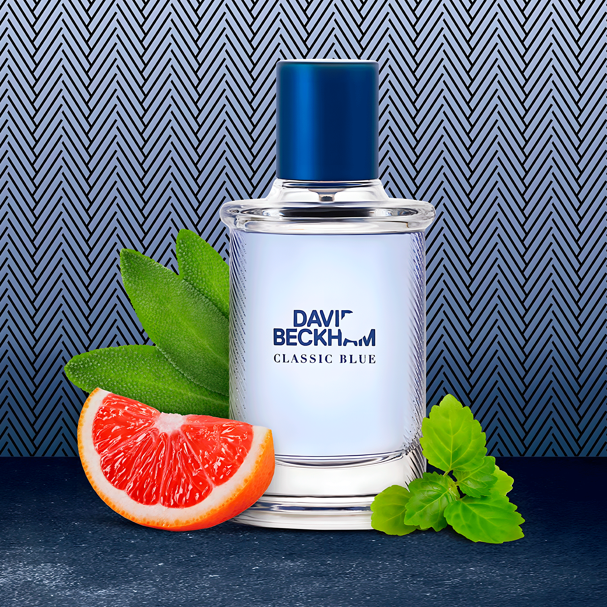 David Beckham Classic Blue Eau de Toilette Perfume Masculino 90ml