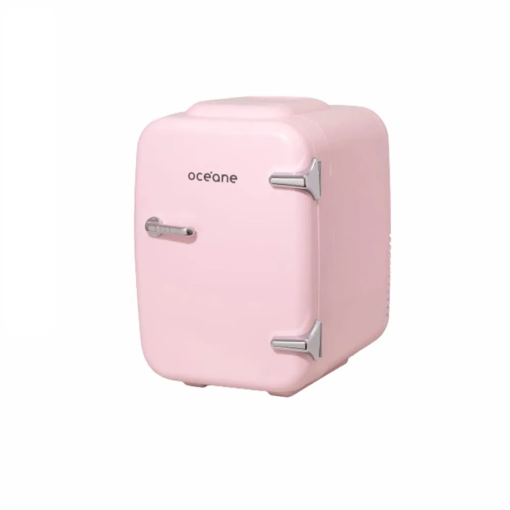 Mini Geladeira Océane Rosa Skincare Fridge 4 Litros PanVel Farmácias