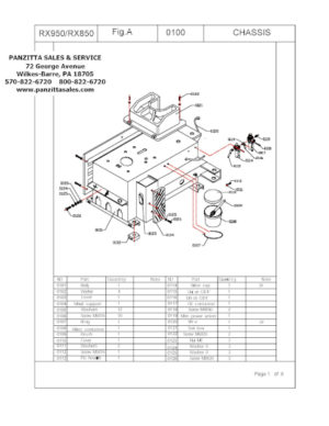 BendPak / Ranger RX950, RX850 Parts – Panzitta Sales & Service