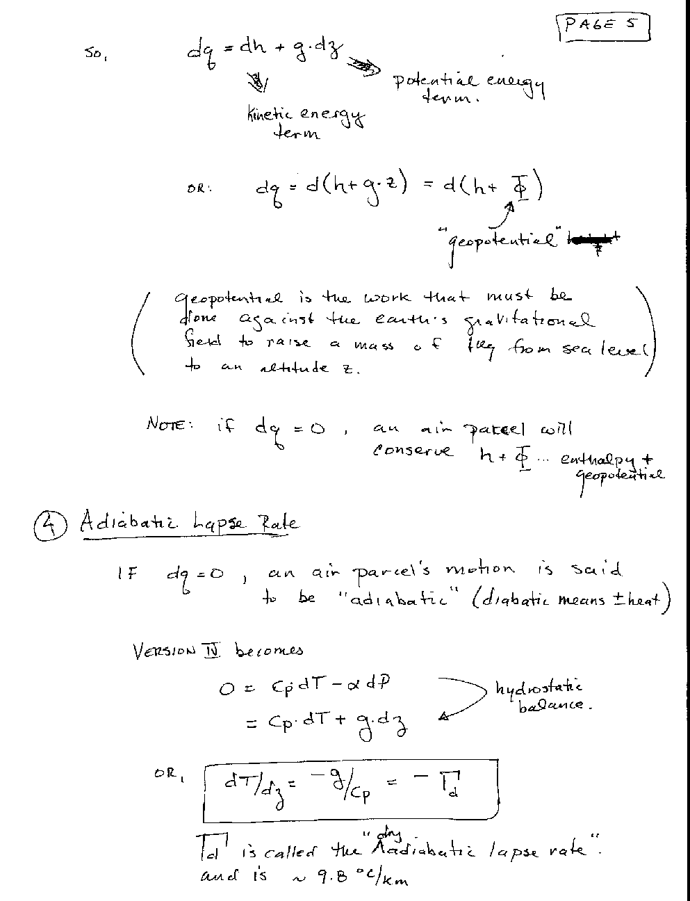 How To Calculate Dry Adiabatic Lapse Rate Rating Walls