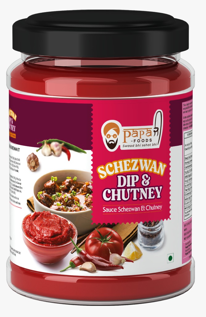 "Schezwan Dip & Chutney The Versatile Spicy Condiment for Pasta, Momos