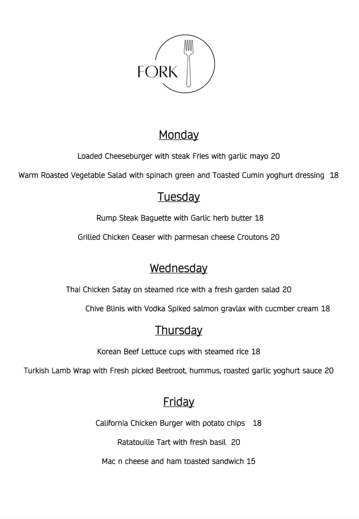 Fork Café Papakura Town Centre