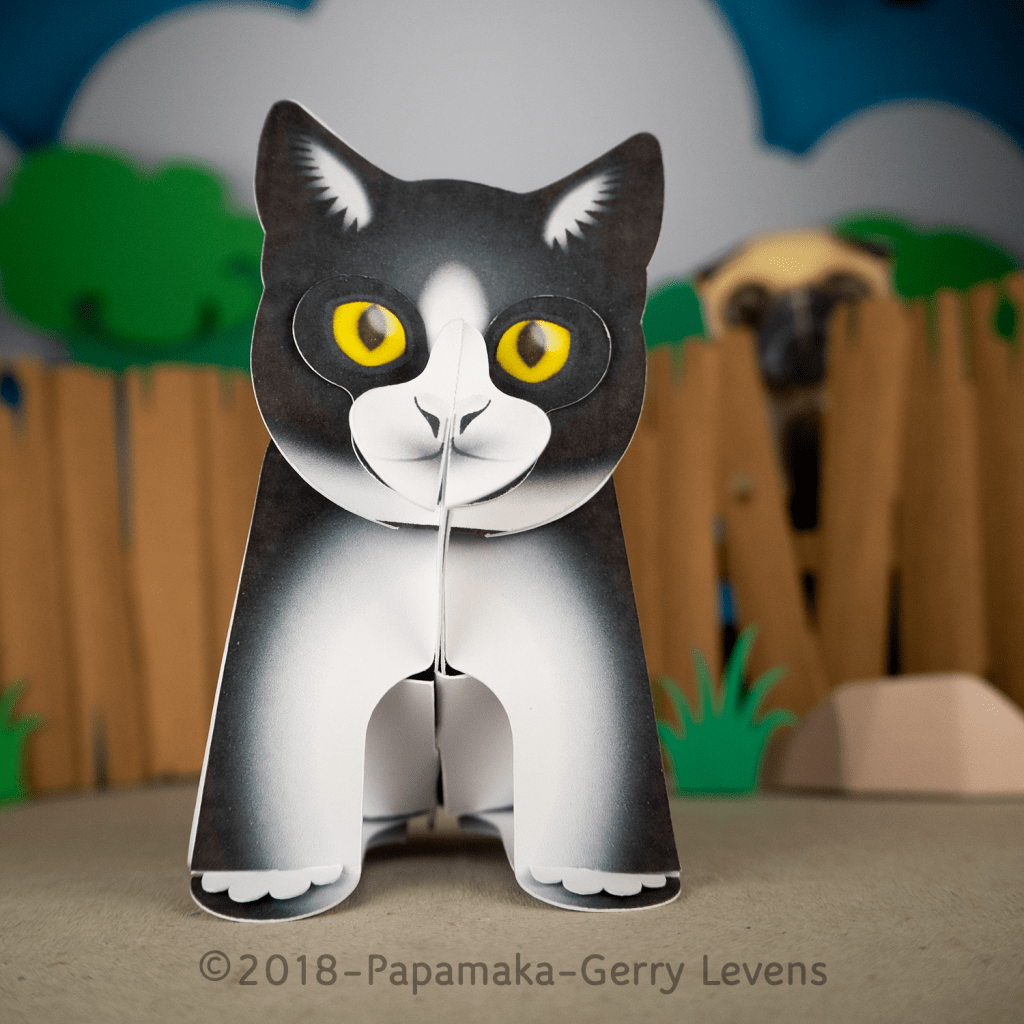 Paper pets Cats and Dogs papamaka
