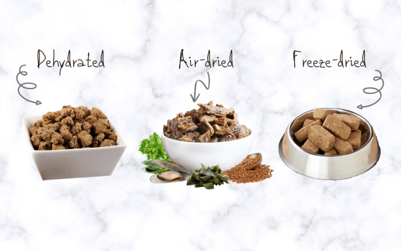 Freeze Dried, Air Dried or Dehydrated ?
