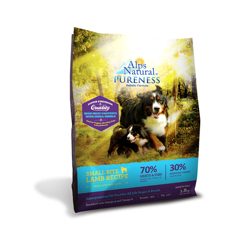 Alps Natural Pureness Holistic Small Bites Lamb Recipe Dry Dog Food