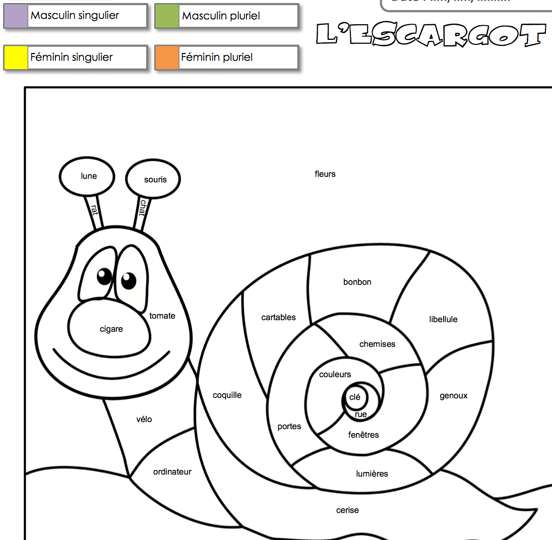 Outil éducatif gratuit Des coloriages magiques à imprimer