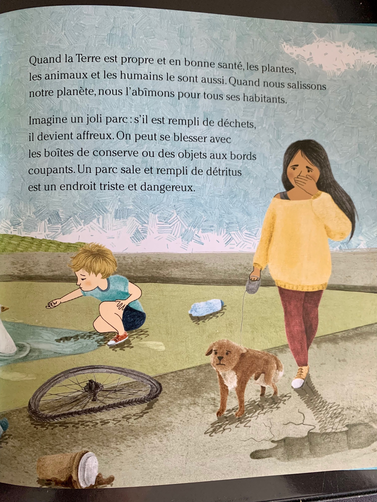 Protéger la Terre un album jeunesse pour sensibiliser à