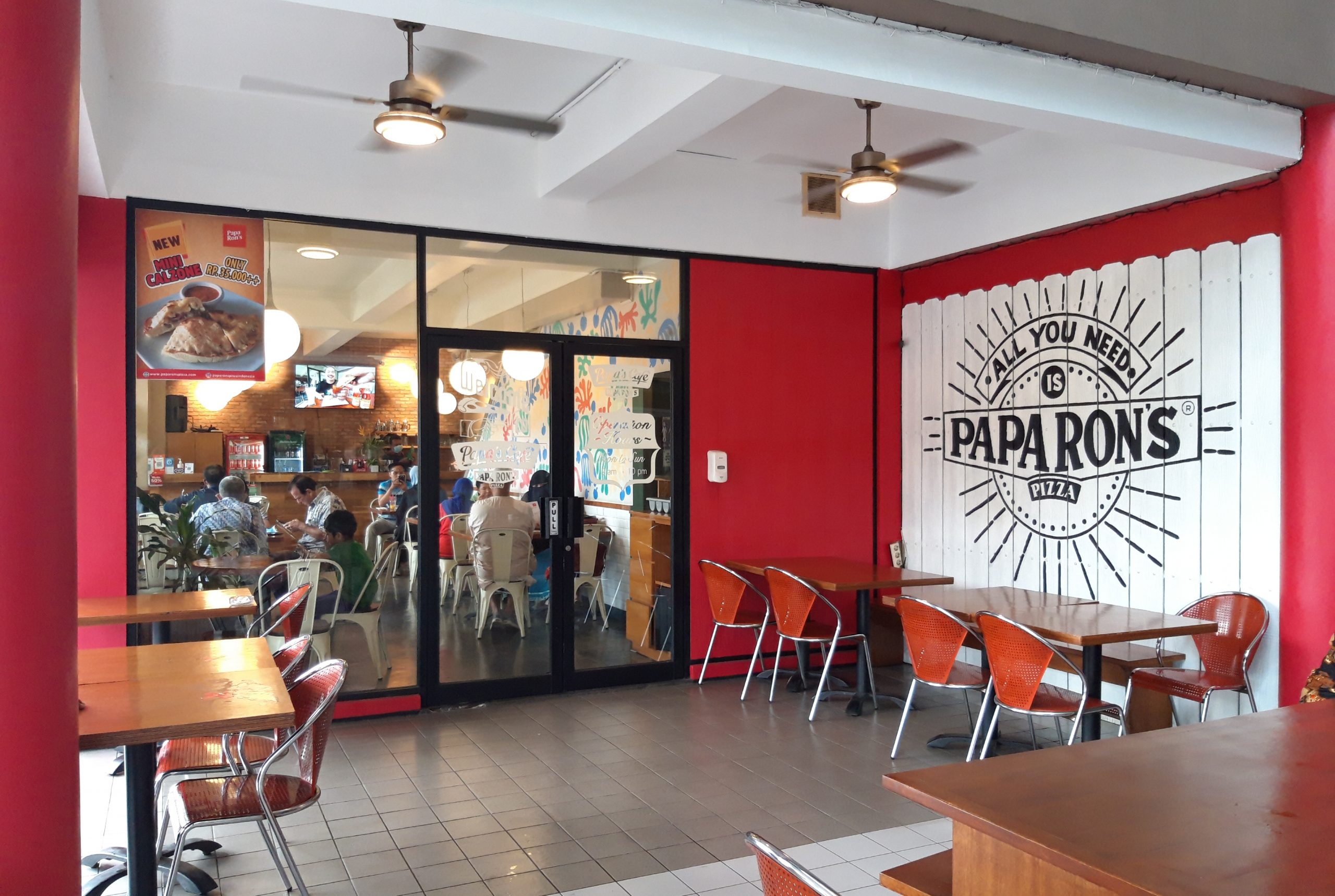 LOCATION Papa Ron's Pizza