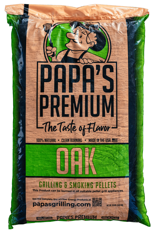 Oak Pellets Papa's Premium