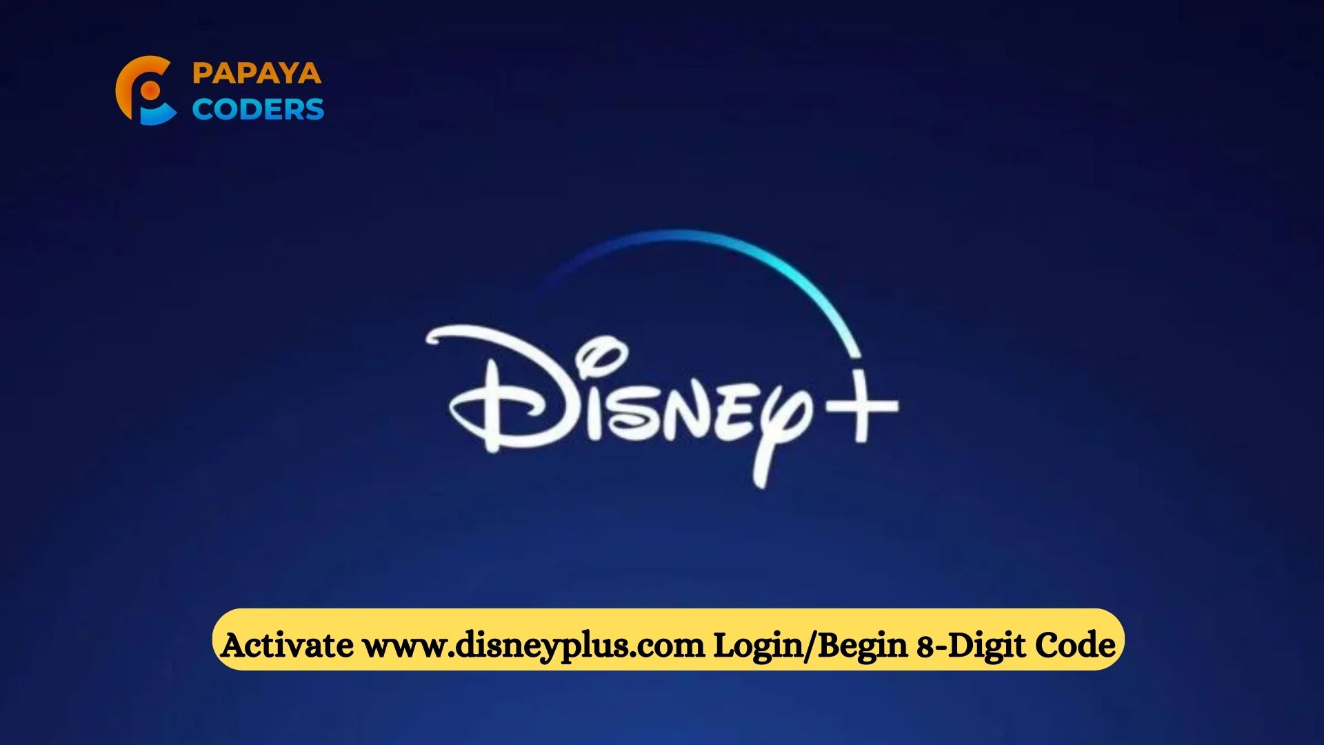 How do I enter the Disneyplus.com login code/begin 8-digit code