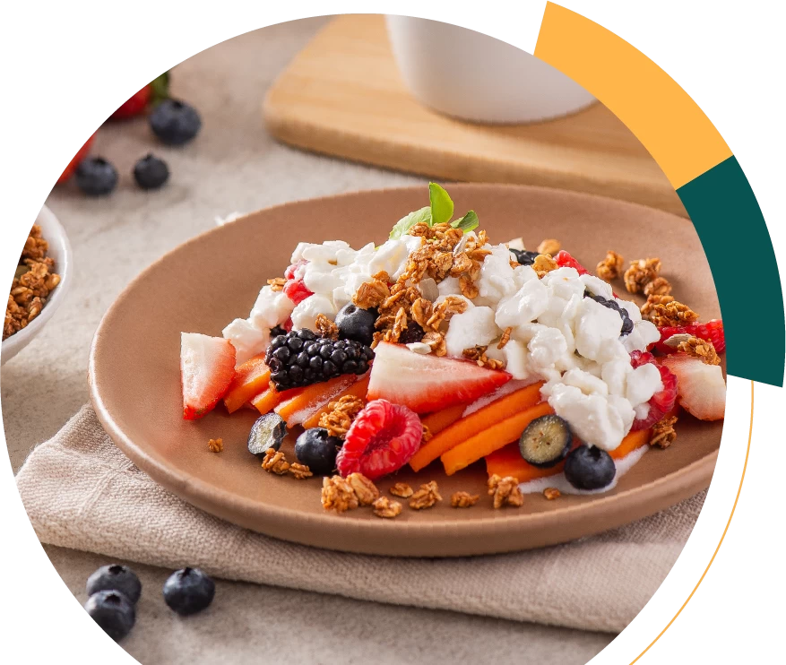 Papaya with Cottage Cheese Papayas From Mexico